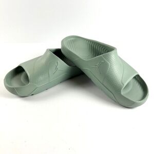 JORDON Post Slides Womens Size 9 Medium Olive FZ6511 Cushion Comfort